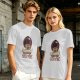Olive Graphic T-Shirt With Crow Coffee Mug 'Too Murdery Coffee' Print