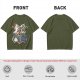 Studio Ghibli Fantasy Creatures Crest Graphic T-Shirt