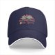 Black baseball cap with muscular gym rats graphic and Gym Rats text