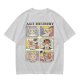 Art History Cat Themed Graphic T-Shirt Print Design