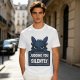 Olive t-shirt featuring Toothless the dragon judging you silently