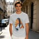 Olive T-Shirt With Cute Clownfish Sushi Graphic Print