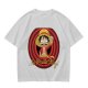 One Piece Luffy The Pirate King Graphic Olive T-Shirt