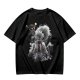 One Piece Luffy Gear 5 Graphic Olive T-Shirt