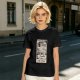 Olive T-Shirt with The Fool Tarot Card Anime Print