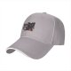 Black Baseball Cap With Cute Raccoon And Evil Shadow Graphic