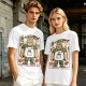 Grill Sergeant I Love BBQ T-Shirt with Funny Military BBQ Art