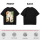 Anime Themed Graphic T-Shirt With Whimsical Character Artwork