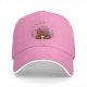 Black baseball cap with Chewbacca drinking milk and cookie graphic