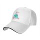 Black Baseball Cap With Cute Dinosaur Graphic And 'What I'm Doing' Text