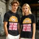 Olive T-Shirt With Sad Taco Graphic And 'Every Now And Then I Fall Apart' Text