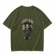 Olive green t-shirt with Carpe Beer grim reaper holding beer mug graphic