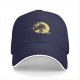 Black Baseball Cap With Xenomorph Alien Graphic Print