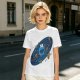 Olive T-Shirt With Cookie Monster Space Galaxy Cookie Print