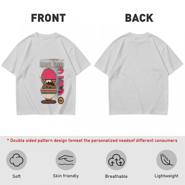Professional Ramen Eater Retro Graphic T-Shirt Design