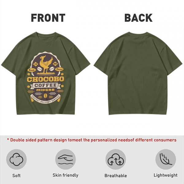 Chocobo Coffee Midgar Fastest Delivery Service T-Shirt
