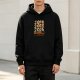 2026 This Is Gonna Be My Year Cat Graphic Black Hoodie