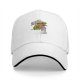 Black baseball cap with Slimer's Ghostbusters themed graphic print