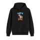 Black hoodie with cute goat 'Totes Mc Glutes' graphic