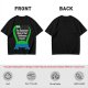 Olive T-Shirt With Dinosaur Graphic And Self Belief Text