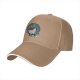 Black Baseball Cap With 'But First Coffee' Halloween Themed Print