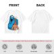 Olive T-shirt with Cookie Monster covering gingerbread man’s eyes