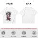 Olive T-Shirt with 'Not Sweet Just Salty' Cartoon Popcorn Print