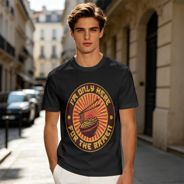 I'm Only Here For The Ramen Graphic Tee