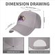 Black baseball cap featuring Toothless dragon and moon graphic