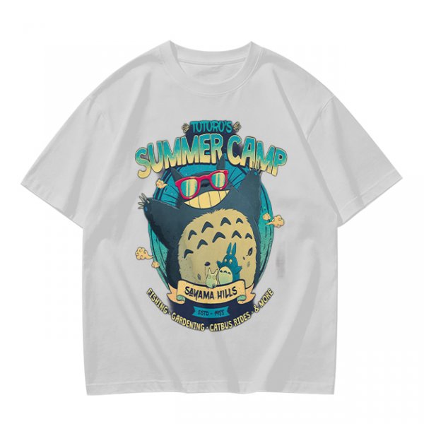 Totoro's Summer Camp Graphic T-Shirt