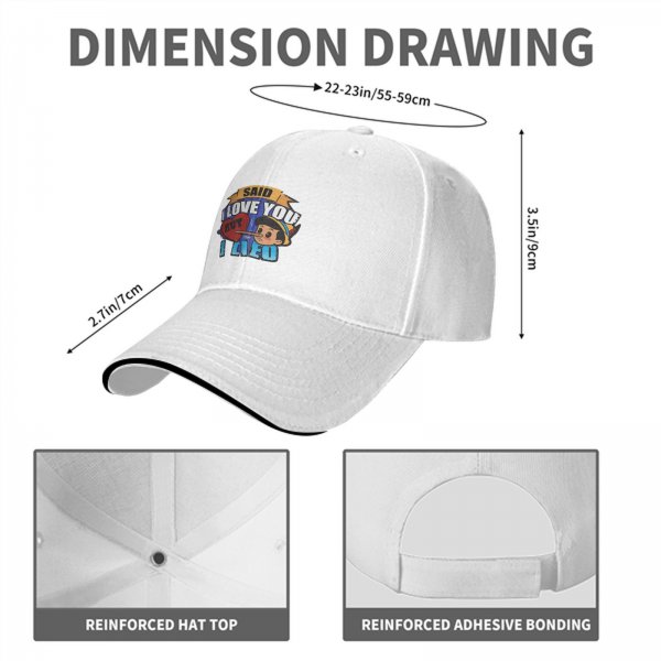I Said I Love You But I Lied Pinocchio Graphic Cap