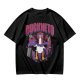 Olive Graphic T-Shirt Featuring Duckneto Superhero Duck Art