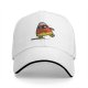 Black Baseball Cap with Mummy Candy Corn Halloween Graphic
