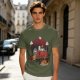 Snoopy and Charlie Brown Knight Campfire Graphic T-Shirt