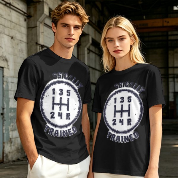 Classically Trained Manual Transmission Gear T-Shirt