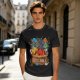 Olive Dungeons and Dragons Dice Bag Let's Roll Graphic T-Shirt
