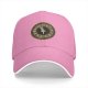Black baseball cap with vintage clock face graphic
