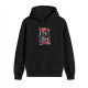 Black Hoodie With Whovian Cereal Themed Graphic Print