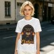 Olive T-Shirt with Gothic Blathers Themed Archway Print