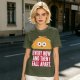 Olive T-Shirt With Sad Taco Graphic And 'Every Now And Then I Fall Apart' Text