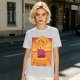 One Piece Straw Hat Crew Sunset Pirate Ship Graphic T-Shirt