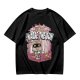 Olive t-shirt with cartoon knight 'Praise the Sun' graphic
