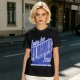 Olive t-shirt with funny yo mama's house greeting print