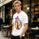 Olive Christmas Elf Ornament T-Shirt with 'This is Xmass' Print
