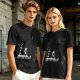 Olive green graphic t-shirt with CatGPT and mischievous cat prints