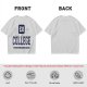 Olive College Graphic T-Shirt with 538 Print Design