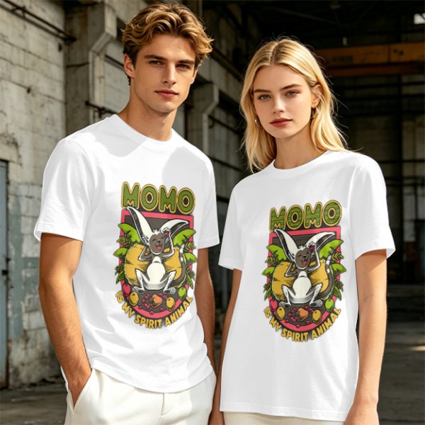 Momo Is My Spirit Animal Graphic T-Shirt