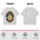 Owl giving middle finger funny graphic olive green t-shirt