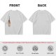 Olive Green T-Shirt With Pixel Art Skull Sword And Fire Print