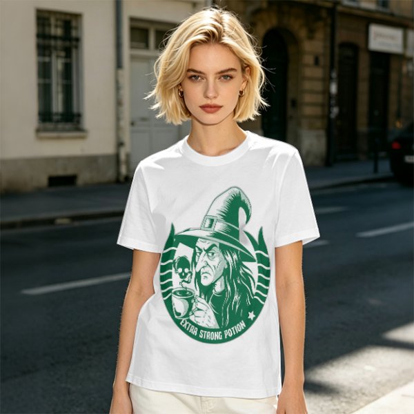 Witch Extra Strong Potion Graphic T-Shirt